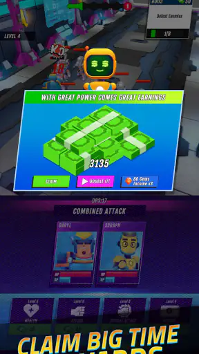 Superheroes Idle RPG League screenshot