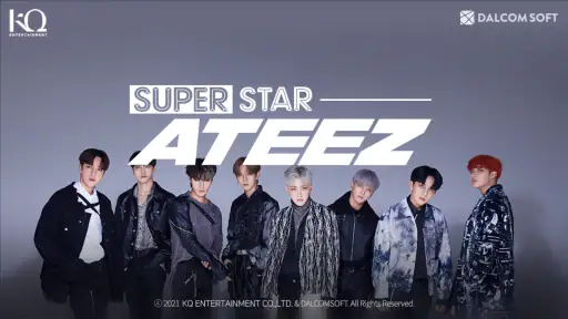SUPERSTAR ATEEZ screenshot