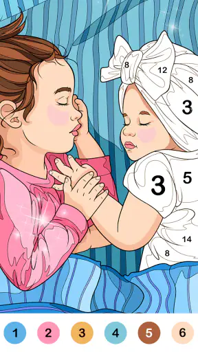Tap Color Pro: 숫자로 색칠하기 screenshot