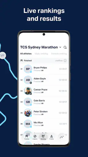 TCS Sydney Marathon screenshot