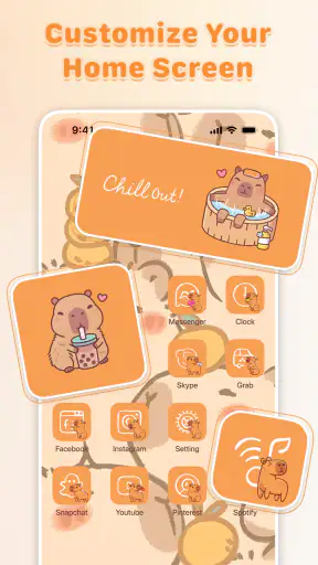 Themes - 위젯, 아이콘, 배경 screenshot