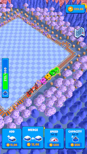 Train Miner: 놀면서 철도 게임 screenshot