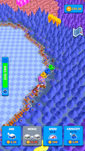 Train Miner: 놀면서 철도 게임 screenshot
