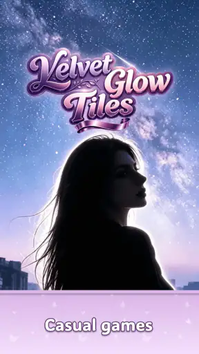 Velvet Glow Tiles screenshot