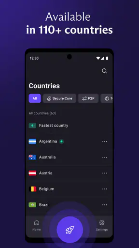 VPN Proton: Fast & Secure VPN screenshot