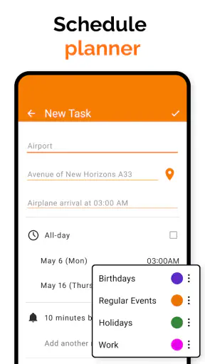 간단한 Calendar screenshot