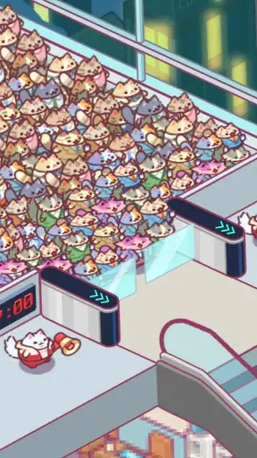 고양이 오피스: 타이쿤 게임 screenshot