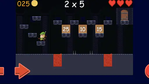 곱셈의 성 screenshot