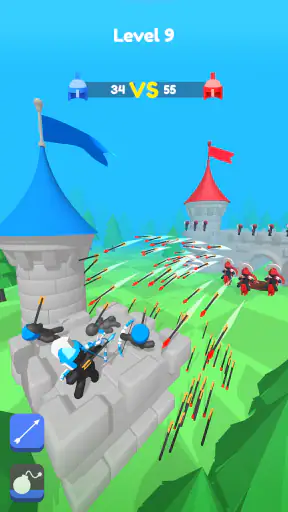궁수 병합: 졸라맨 아처 타워 디펜스 게임 screenshot