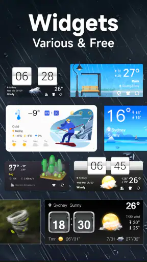 날씨-실시간 일기 예보, 경고 및 위젯 screenshot