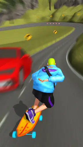다운힐 레이서 (Downhill Racer) screenshot