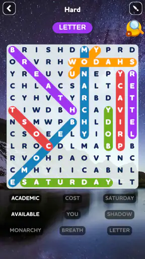 단어 검색 - Word Search Quest screenshot