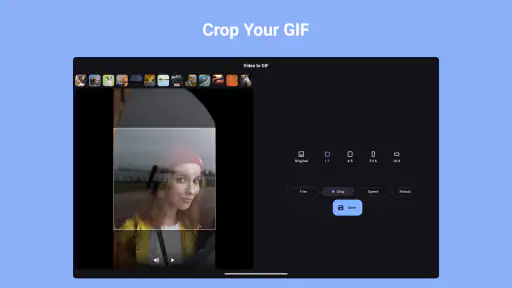 동영상 GIF 변환 - 움짤 만들기 screenshot