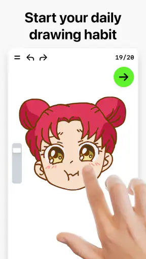 드로잉 앱, 색칠 & 스케치북・ArtWorkout screenshot