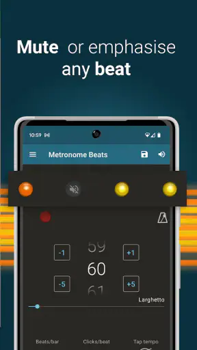 메트로놈의 크레 screenshot