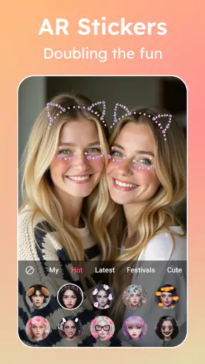 뷰티 카메라 screenshot