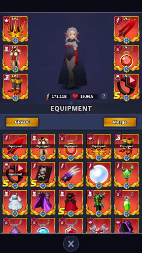 블러드 인베이전: 뱀파이어 RPG screenshot