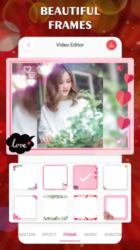 사진 및 음악이 포함 된 비디오 메이커 screenshot