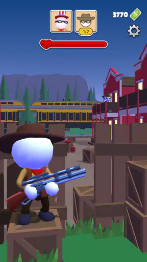 서부의 저격수 - 미국 서부 FPS 슈팅 게임 screenshot