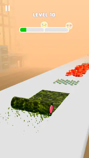 스시 롤 3D -  음식 게임 ASMR screenshot