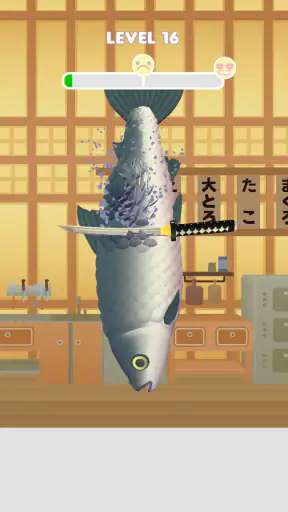스시 롤 3D -  음식 게임 ASMR screenshot