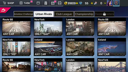 스트리트 레이싱 HD screenshot