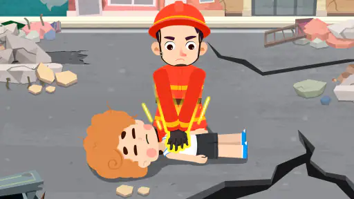 아기 판다의 응급 처치 요령 screenshot