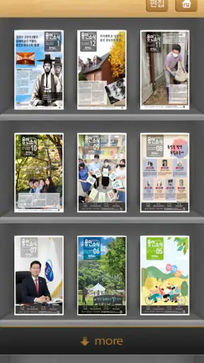 용인시 소식지 screenshot