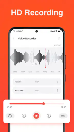 음성 녹음기- 음성 메모 screenshot