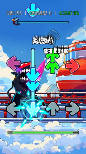 음악 리듬 밤 : 우주 이야기 screenshot