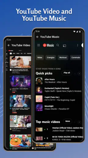 음악 플레이어 및 비디오 플레이어 screenshot