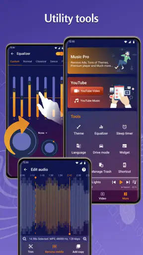 음악 플레이어 및 비디오 플레이어 screenshot