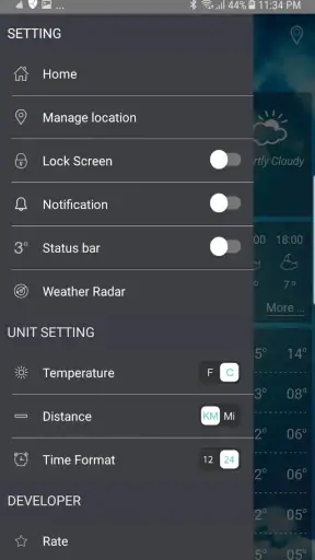 일기 예보 screenshot