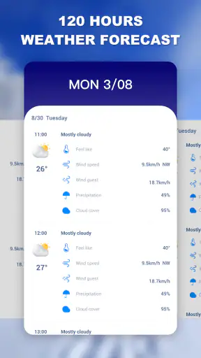 일기 예보-실시간 날씨 및 위젯 screenshot