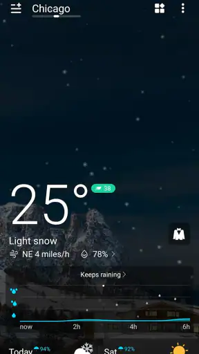 일기 예보, 정확도 및 레이더: 날씨 라이브 screenshot