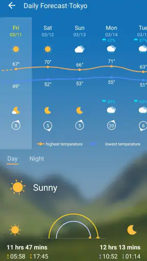일기 예보, 정확도 및 레이더: 날씨 라이브 screenshot