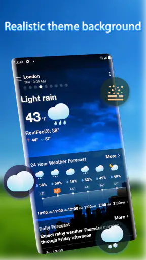 일기 예보-지역 날씨 알림-위젯 screenshot