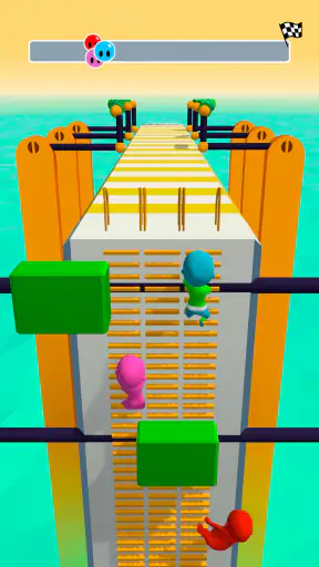 재미있는 레이스 — 달리기와 파쿠르 screenshot