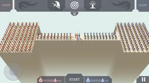 재미있는 전투 시뮬레이터 screenshot