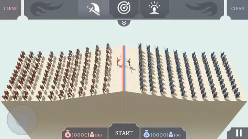 재미있는 전투 시뮬레이터 screenshot