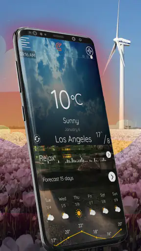 정확한 날씨 - 남한 screenshot