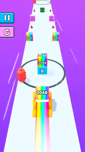 젤리 런 2048 screenshot