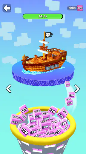 젤리 런 2048 screenshot