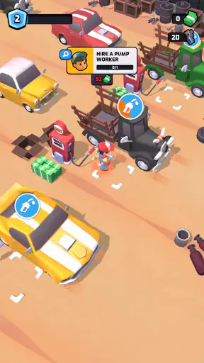 주유소 시뮬레이터 타이쿤 screenshot