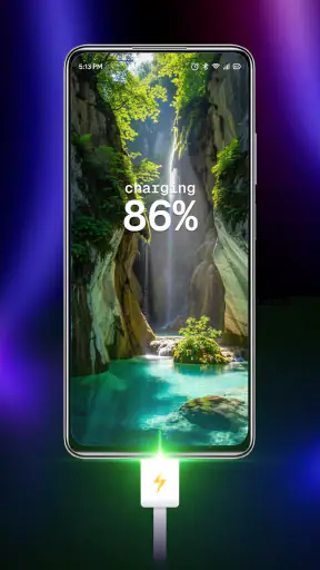 충전 쇼: 배터리 알람 screenshot