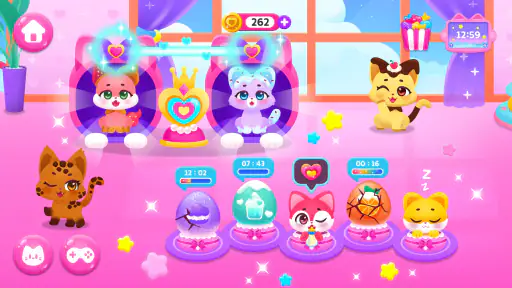 코코비 솜사탕 고양이 screenshot