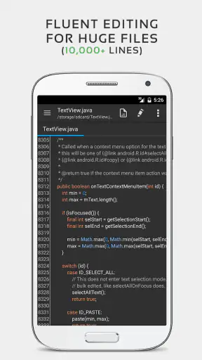 퀵에딧 텍스트 에디터 프로 (QuickEdit Pro) screenshot