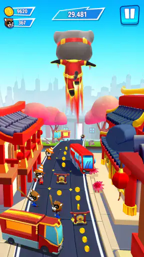 토킹톰 히어로 대시 screenshot