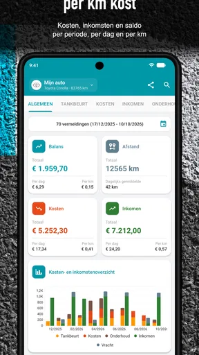 Drivvo - Voertuig beheer screenshot