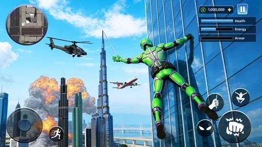 Flying Warrior: City Legends screenshot